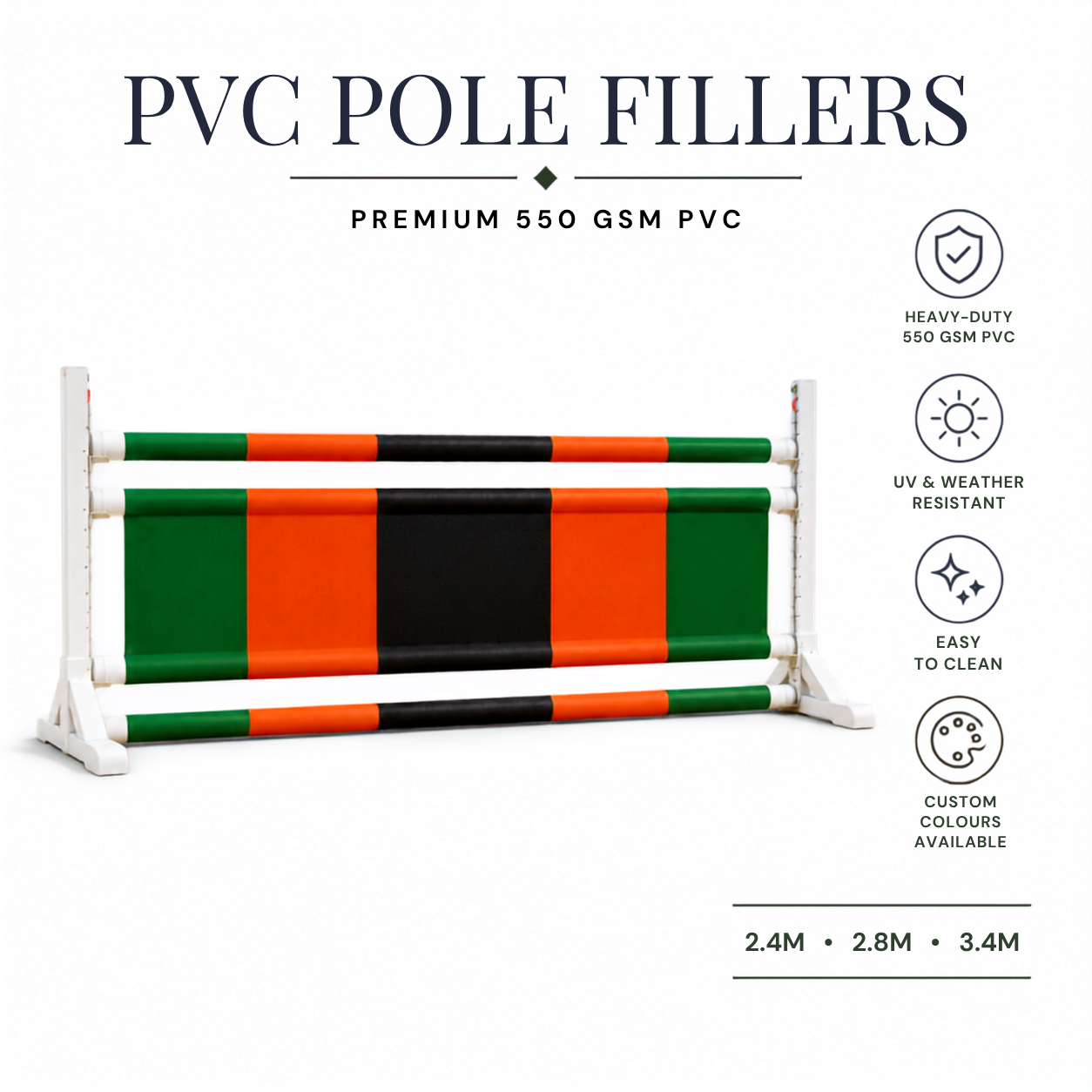 Pole Fillers (Set of 4)