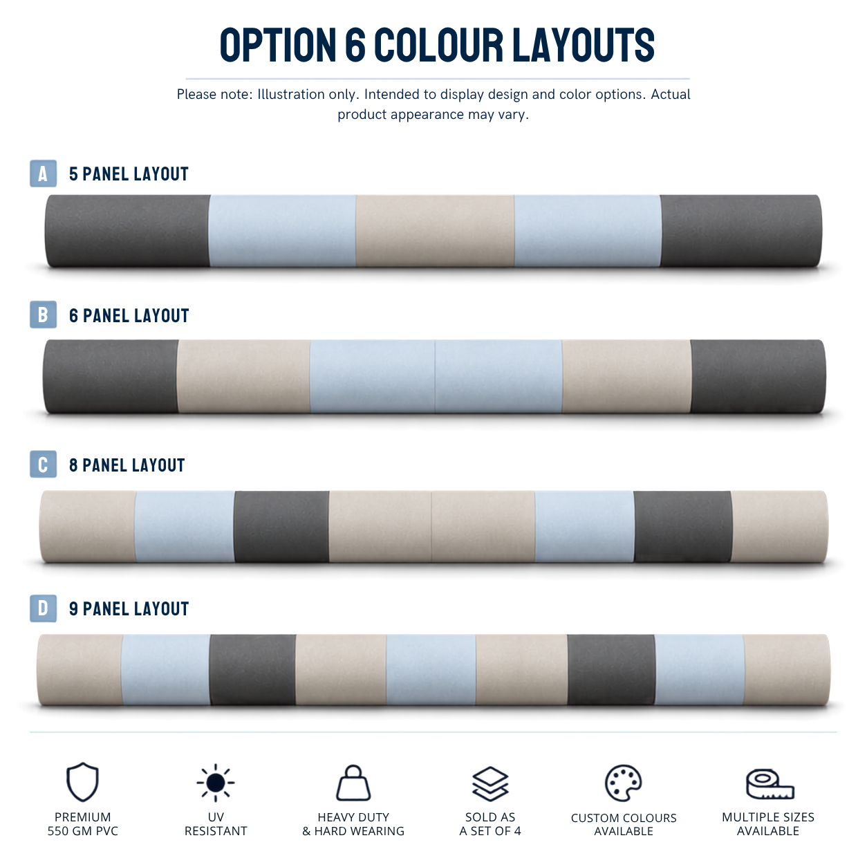 Pole Sleeves (Set of 4)